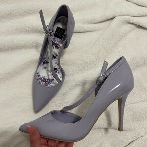 White House Black Market Lavender Heels